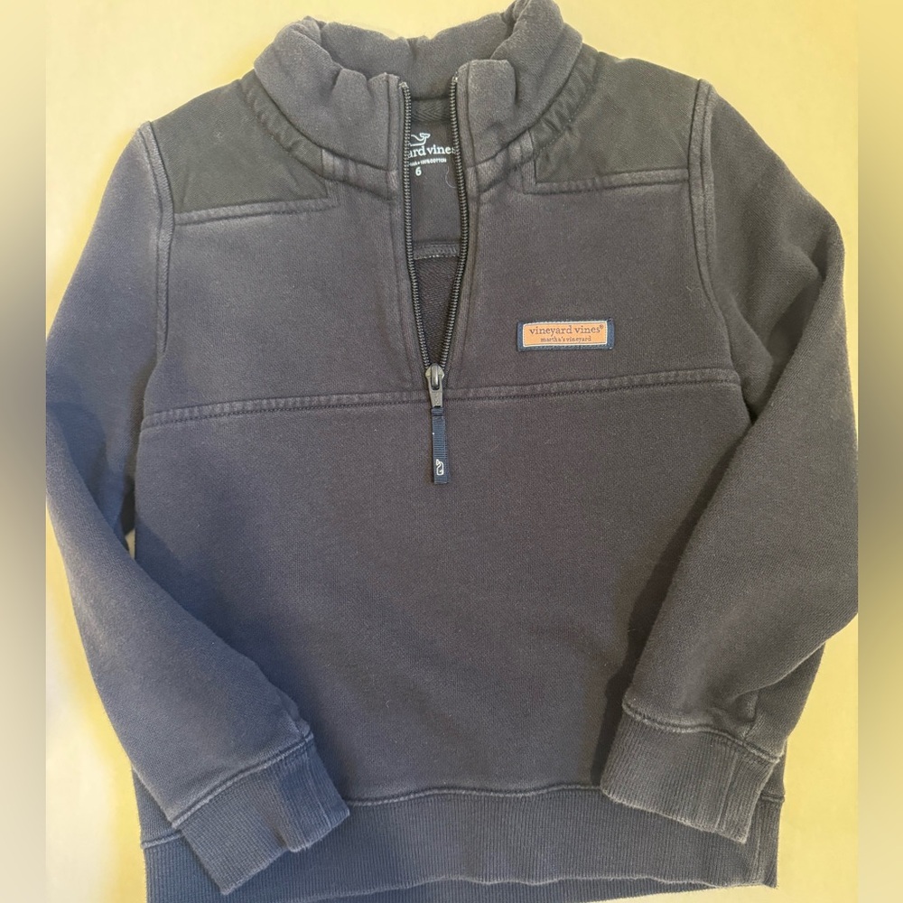 Vineyard Vines Dark Blue Half-Zip Sweatshirt